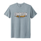 Compassion Coffee | District ® Perfect Tri ® Tee | Flint Blue Heather